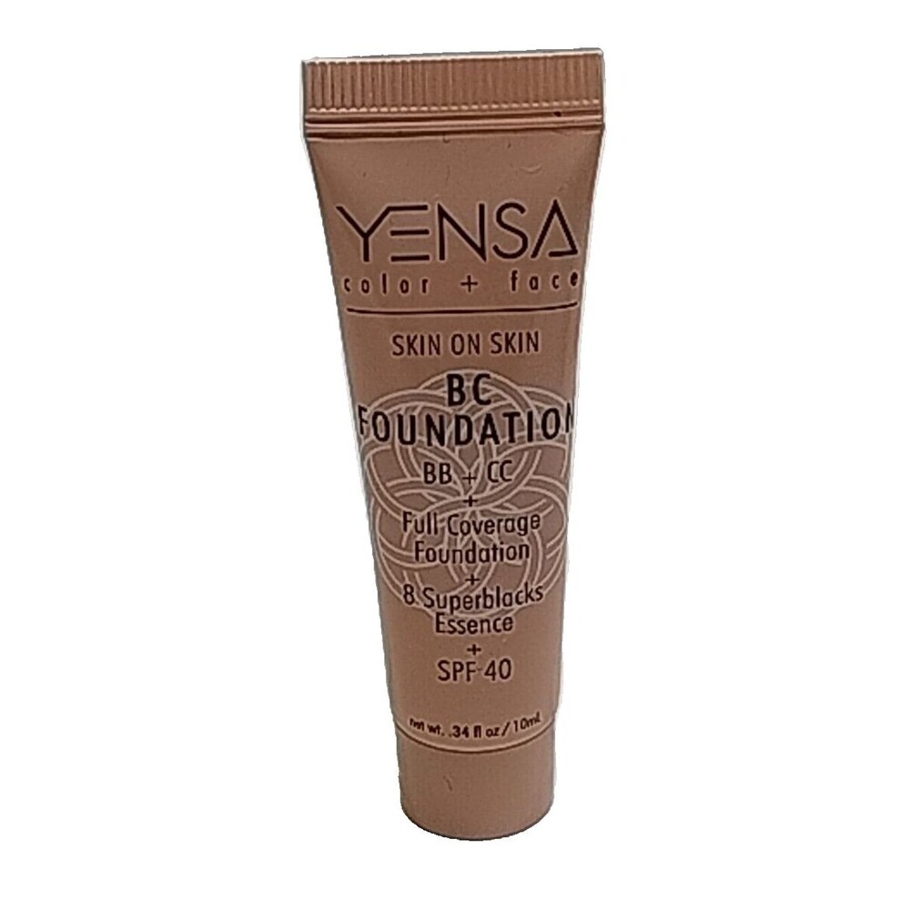 YENSA COLOR + FACE SKIN ON SKIN BC FOUNDATION~~MEDIUM WARM~~ .34 OZ TRAVEL